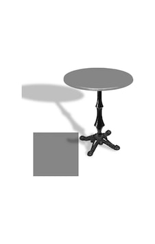 Çipa 1012 Döküm Ayak Yuvarlak Masa Çap 60cm - Werzalit, Wermodin Ve Allzalit Tabla - Koyu Gri Çok Renkli Çipa 1012 Döküm Ayak Yuvarlak Masa Çap 60cm - Werzalit, Wermodin Ve Allzalit Tabla - Koyu Gri Çok Renkli