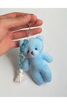 Açık Mavi Peluş Ayıcıklı Anahtarlık/çanta Süsü & Araba İçi Süs/el Yapımı Hediye Açık Mavi Açık Mavi Peluş Ayıcıklı Anahtarlık/çanta Süsü & Araba İçi Süs/el Yapımı Hediye Açık Mavi
