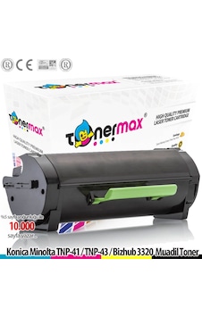 Tonerturk Minolta Tnp-41 / Tnp-43 Bizhub 3320 Uyumlu Toner Tonerturk Minolta Tnp-41 / Tnp-43 Bizhub 3320 Uyumlu Toner