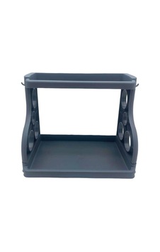 Elegance K-629 Gri Mutfak Tezgah Üstü Düzenleyici Organizer Elegance K-629 Gri Mutfak Tezgah Üstü Düzenleyici Organizer