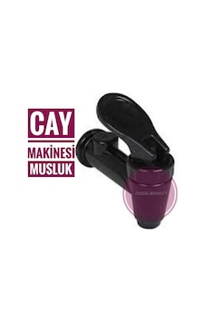 Çay Makinesi Semaver Çaycı Musluk İçten Dişli - Göstergesiz Siyah