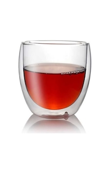 Çift Katman Bardak 350 Ml 12 Adet Şeffaf Çift Katman Bardak 350 Ml 12 Adet Şeffaf