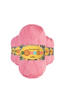 5 Adet Lüks Patik İpi Yünü Koyu Pembe 98298 - Bonbon Mudanis 5 Adet Lüks Patik İpi Yünü Koyu Pembe 98298 - Bonbon Mudanis