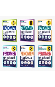 Fenomen 8. Sınıf Fen Bilimleri Fasikül Seti 6 Fasikül Fenomen 8. Sınıf Fen Bilimleri Fasikül Seti 6 Fasikül