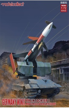 1/72 Germany Rheintochter 1 Movable Missil, Model Collect 72031