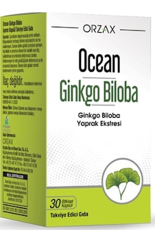 Ocean Ginkgo Biloba 30 Kapsül Ocean Ginkgo Biloba 30 Kapsül