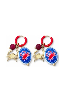 Çelik Yengeç Charm Küpe Gold 96923862 Çelik Yengeç Charm Küpe Gold 96923862