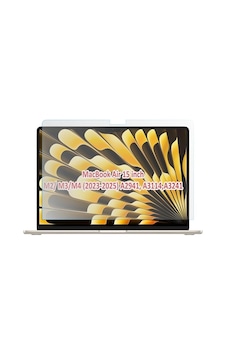 Apple Uyumlu MacBook Air 15 Inç M4-m5 Tam Uyumlu Esnek 9h Nano Ekran Koruyucu