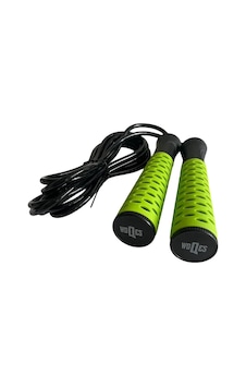 Woqes Rulmanlı Pvc Atlama İpi 2.8 Metre Kaymaz Saplı Fitness Ve Kardiyo İpi Yeşil-siyah Woqes Rulmanlı Pvc Atlama İpi 2.8 Metre Kaymaz Saplı Fitness Ve Kardiyo İpi Yeşil-siyah