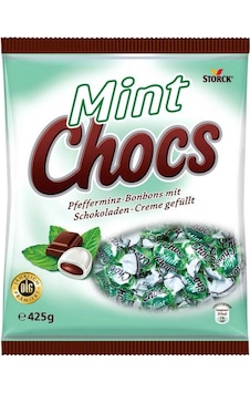 Storck Mint Chocs Çikolata Kremalı Nane Şekeri 425 G Storck Mint Chocs Çikolata Kremalı Nane Şekeri 425 G