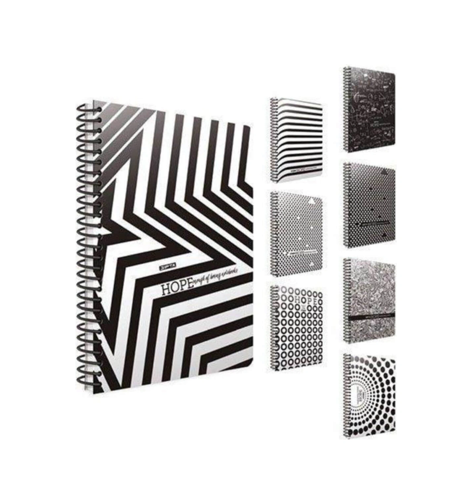 Hope Not Defteri Pp Kapak Spiralli 18,5x26 Cm 80 Yaprak Çizgili 3-1190000-2011 No Color Hope Not Defteri Pp Kapak Spiralli 18,5x26 Cm 80 Yaprak Çizgili 3-1190000-2011 No Color