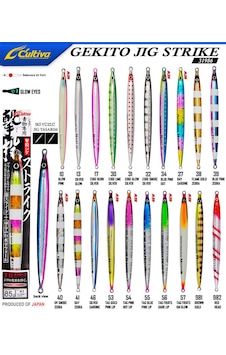 Cultiva 31986 Gekıto Jıg Strıke 15cm 85gr Cultiva 31986 Gekıto Jıg Strıke 15cm 85gr