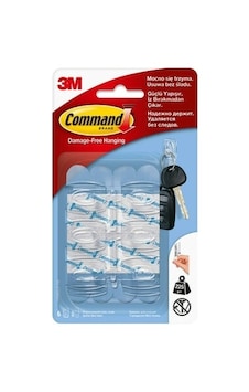 3M Command 17006CLR Şeffaf Askı Mini Boy 3M Command 17006CLR Şeffaf Askı Mini Boy