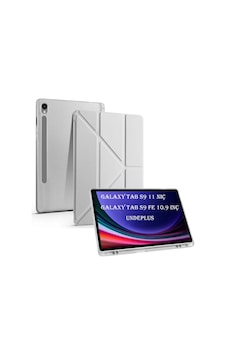 Samsung Galaxy Uyumlu Tab S9 X710 X716 X718 Kılıf Kalem Bölmeli Trifolding Case