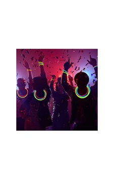 Glow Stick Işıklı 100 Adet Çubuk Neon Çubuk Neon Işıklı Bileklik Party Diğer Glow Stick Işıklı 100 Adet Çubuk Neon Çubuk Neon Işıklı Bileklik Party Diğer