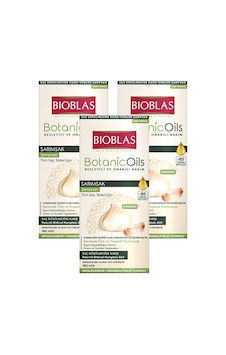 Bioblas Botanic Oils Sarımsak Özlü Tüm Saç Tipleri için Şampuan 3 x 360 ML Bioblas Botanic Oils Sarımsak Özlü Tüm Saç Tipleri için Şampuan 3 x 360 ML