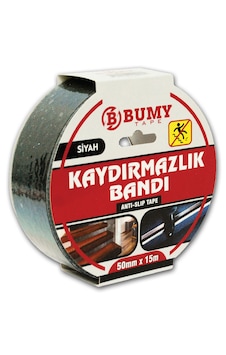 Bumy Merdiven Kaydırmazlık Bandı 50mm X 15mt Siyah Bumy Merdiven Kaydırmazlık Bandı 50mm X 15mt Siyah