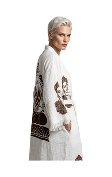 Brandsmiths Natural Serenity Buddha Kimono Sarı