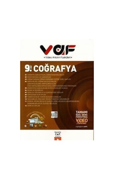 9.Sınıf Coğrafya Video Anlatım Fasikülleri - Vaf Yayınları 9.Sınıf Coğrafya Video Anlatım Fasikülleri - Vaf Yayınları