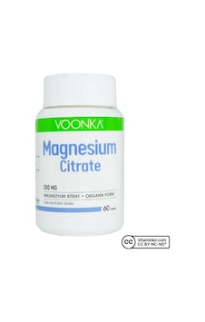 Voonka Magnesium Citrate 200 Mg 60 Tablet Voonka Magnesium Citrate 200 Mg 60 Tablet