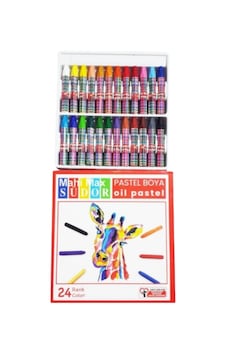 24'lü Pastel Boya Tüm Okullar İçin Geçerlidir Çok Renkli 24'lü Pastel Boya Tüm Okullar İçin Geçerlidir Çok Renkli