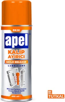 Apel Kalıp Ayırıcı Sprey 400 ML Bk-30 Apel Kalıp Ayırıcı Sprey 400 ML Bk-30