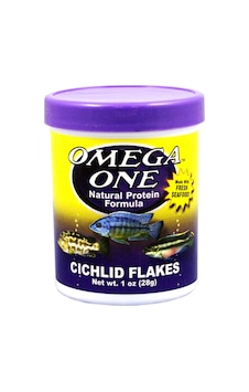 Omega One Cichlid Flakes 50gr Açık Omega One Cichlid Flakes 50gr Açık