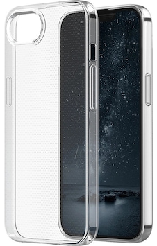 Apple Uyumlu iPad iPhone 16e Kılıf Zore Süper Silikon Kapak Şeffaf Apple Uyumlu iPad iPhone 16e Kılıf Zore Süper Silikon Kapak Şeffaf