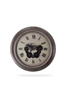 Efe Mark Premium Serisi Antik Eskitme Döner Çarklı Retro Tasarım 60 Cm Ev Ve Ofis Duvar Saati Roma Rakamlı Vintage Tasarım Efe Mark Premium Serisi Antik Eskitme Döner Çarklı Retro Tasarım 60 Cm Ev Ve Ofis Duvar Saati Roma Rakamlı Vintage Tasarım