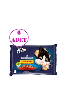 Felix Sığır Etli Ve Tavuklu Yetişkin Kedi Maması 4x85 Gr 6 Ad Felix Sığır Etli Ve Tavuklu Yetişkin Kedi Maması 4x85 Gr 6 Ad