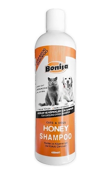 Bonisa Kedi Ve Köpek Şampuanı 400 Ml Bal Kokulu