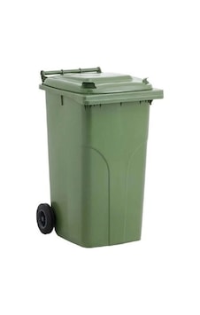 Yeşil Çöp Konteynırı 240 L 54x70x110 Cm Yeşil Yeşil Çöp Konteynırı 240 L 54x70x110 Cm Yeşil