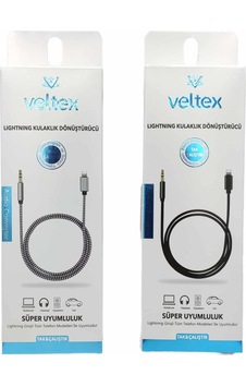 Apple Uyumlu iPhone Aux (Tak Çalıştır) 1 Metre Çevirici OTG Veltex VTX-510-511 Apple Uyumlu iPhone Aux (Tak Çalıştır) 1 Metre Çevirici OTG Veltex VTX-510-511