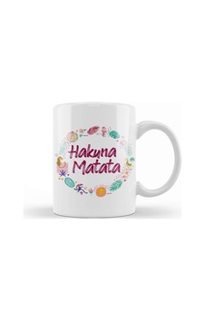 Hakuna Matata 03 Kupa Bardak Porselen Karışık