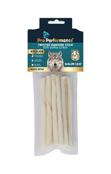 Pro Performance Deri Burgu Çubuk Beyaz Kalın 12 Adet Pro Performance Deri Burgu Çubuk Beyaz Kalın 12 Adet