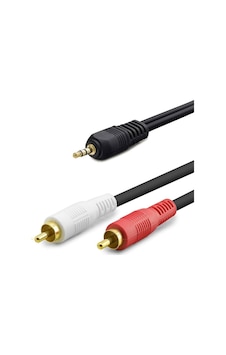 3.5 Mm To 2rca Kablo 2lıne Gold 10m Siyah Hdx1061 Evimdeyokyok 90363386 3.5 Mm To 2rca Kablo 2lıne Gold 10m Siyah Hdx1061 Evimdeyokyok 90363386