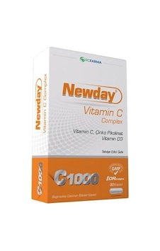 Newday Vitamin C Complex 30 Drcaps Kapsül X2 Adet Newday Vitamin C Complex 30 Drcaps Kapsül X2 Adet