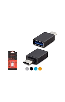 Hadron Hdx5051 4457k Otg Type-c To Usb Metal Kutulu Hadron Hdx5051 4457k Otg Type-c To Usb Metal Kutulu