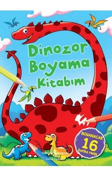 Dinozor Boyama Kitabım- İş Bankası Kültür Yayınları