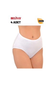 Belinay 4 Adet 069 Kadın Yüksek Bel Modal Külot 001 Belinay 4 Adet 069 Kadın Yüksek Bel Modal Külot 001