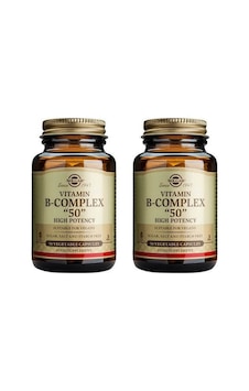 Solgar Vitamin B Complex &quot 50&quot 50 Kapsül 2 Adet
