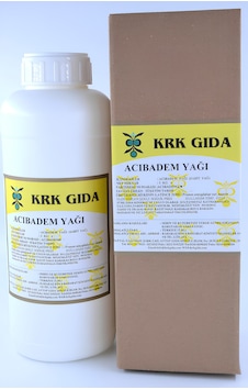 Krk Acı Badem Yağı 1 KG Krk Acı Badem Yağı 1 KG