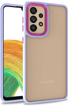 Galaxy A32 4g Kılıf Zore Flora Kapak Lila Galaxy A32 4g Kılıf Zore Flora Kapak Lila