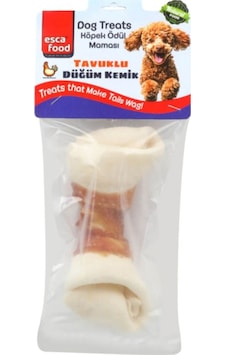 Esca Food Tavuklu Düğüm Kemik Köpek Ödülü 15.5 CM 1 Adet Esca Food Tavuklu Düğüm Kemik Köpek Ödülü 15.5 CM 1 Adet