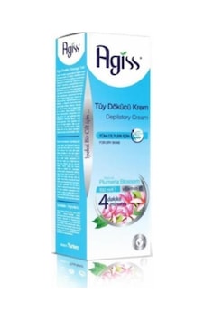 Agiss Tüm Ciltler için Plumeria Çiçeği Tüy Dökücü Krem 100 ML
