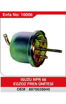 VAKUM SİLİNDİRİ 8970628040 ISUZU NPR66 ENFA MARKA VAKUM SİLİNDİRİ 8970628040 ISUZU NPR66 ENFA MARKA