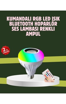 Buğz Hoparlörlü Led Ampul Ev Ve Ofis İçin Akıllı Aydınlatma Çözümü - 4996 Diğer Buğz Hoparlörlü Led Ampul Ev Ve Ofis İçin Akıllı Aydınlatma Çözümü - 4996 Diğer