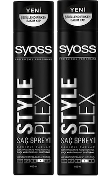 Syoss 2'li Style Plex Saç Spreyi 400 ml Syoss 2'li Style Plex Saç Spreyi 400 ml
