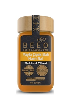 5 Adet Beeo Yayla Çiçek Balı- Ham Bal Hakkari Yöresi 300 G 5 Adet Beeo Yayla Çiçek Balı- Ham Bal Hakkari Yöresi 300 G