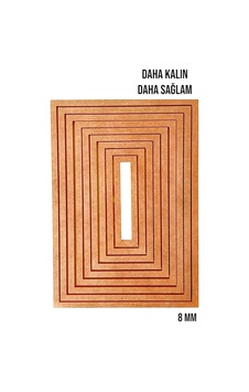 9'lu Dikdörtgen Ham Mdf, 8mm Kalınlık, 30 Cm Kasnak, Boyanabilir Vidasız Kasnak, Makrome Halkası 9'lu Dikdörtgen Ham Mdf, 8mm Kalınlık, 30 Cm Kasnak, Boyanabilir Vidasız Kasnak, Makrome Halkası